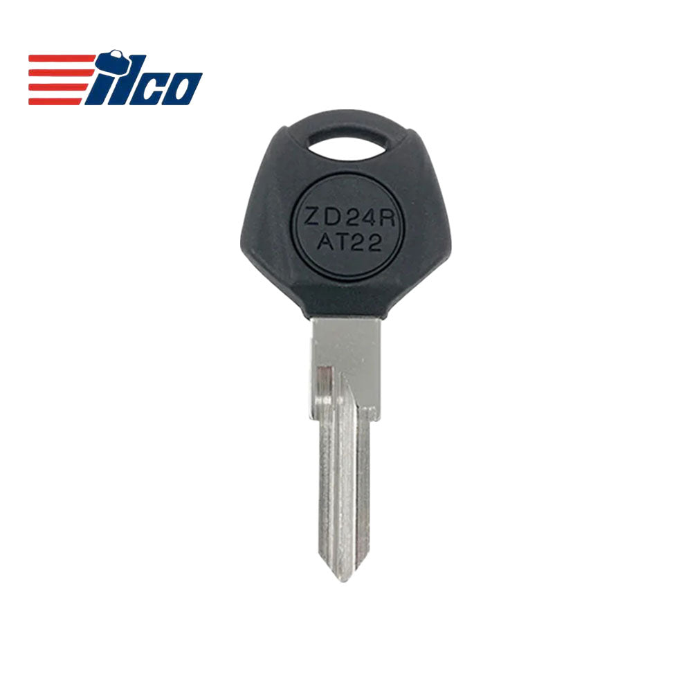 ILCO - 2015-2018 Yamaha Motorcycle Transponder Key - ID48 Chip - ZD24RAT22-SI