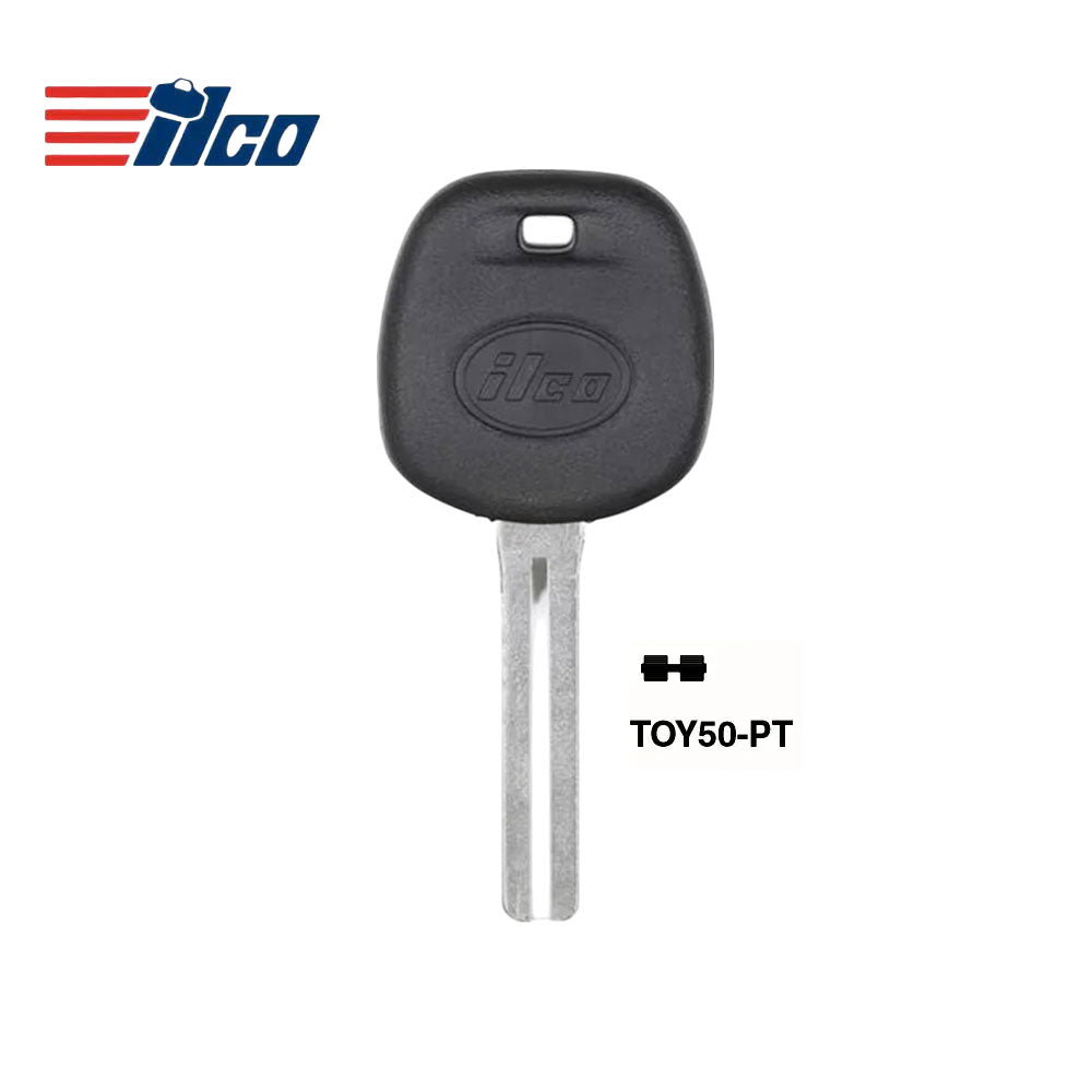 2001 - 2010 Lexus Transponder key - 4D68 Chip - TOY50-PT Medium Blade