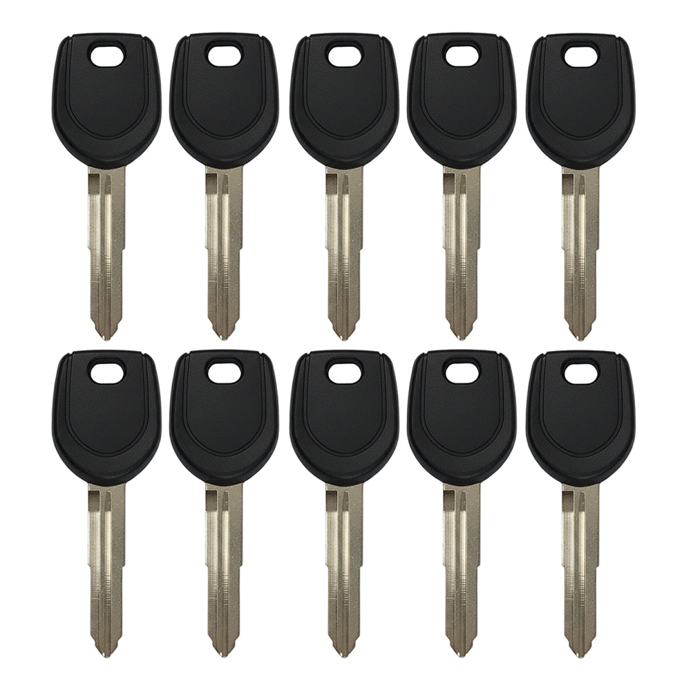 2007 - 2019 Mitsubishi Transponder Key - ID46 Chip Letter A - MIT3 - MIT17A-PT(A) (10 Pack)