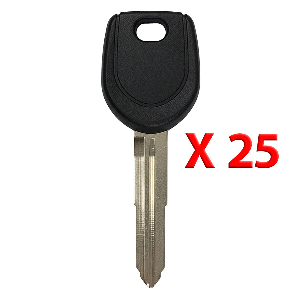 2007 - 2019 Mitsubishi Transponder Key - ID46 Chip Letter A - MIT3 - MIT17A-PT(A) (25 Pack)