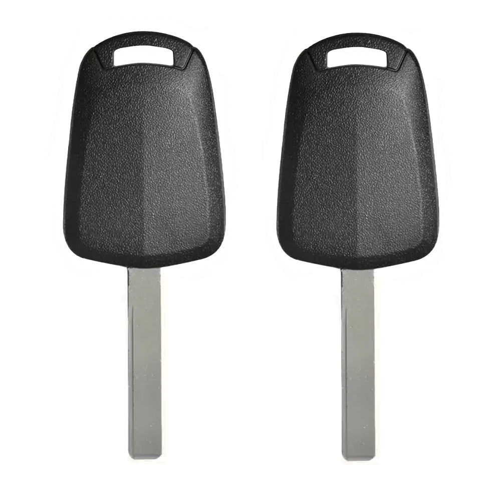 2008 2009, 2011 - 2013 Pontiac Chevrolet Transponder Key - ID 46 GM CIRCLE + Chip - GM45 (2 Pack)