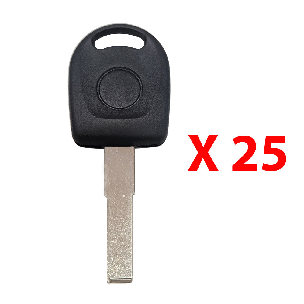 2005 - 2011 Porsche Transponder Key - ID46 Chip - HU66 (25 Pack)