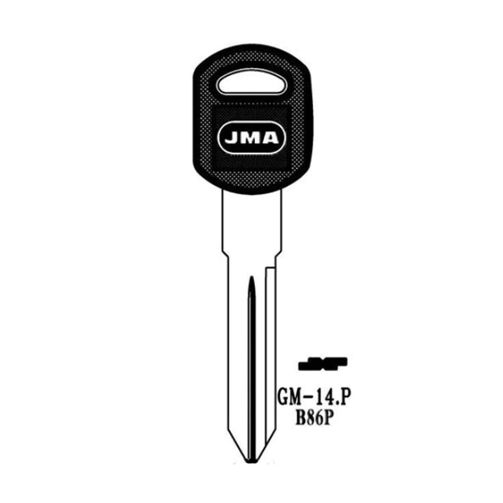 GM Transponder Key Double Side VATS System Replacement - B82-P-2 VATS