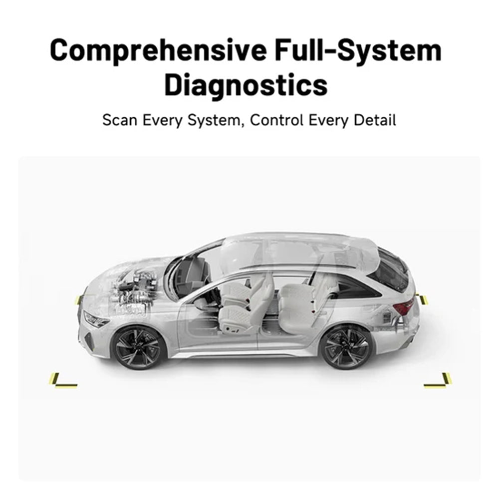 TOPDON ArtiDiag 600 Elite Supports Full OBD2 Functions, All-System Diagnostics, CAN-FD, with Lifetime Free Updates