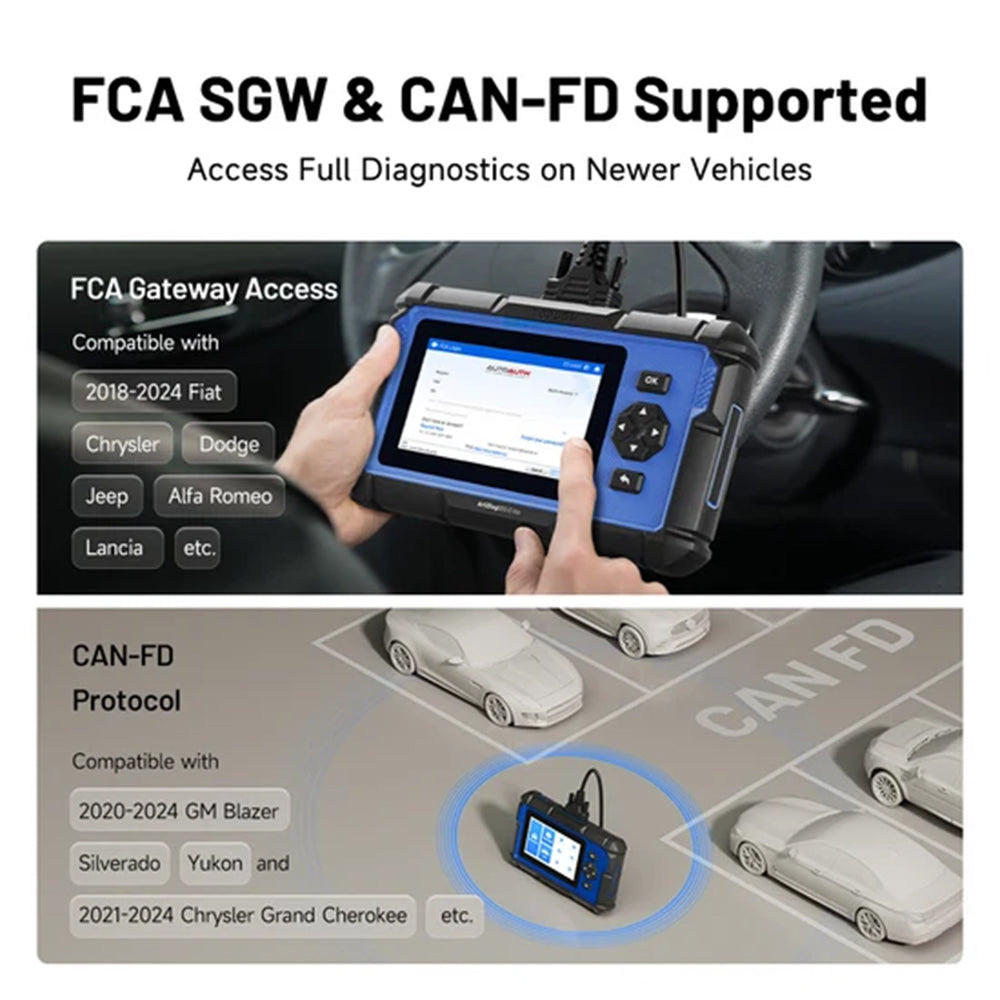 TOPDON ArtiDiag 600 Elite Supports Full OBD2 Functions, All-System Diagnostics, CAN-FD, with Lifetime Free Updates