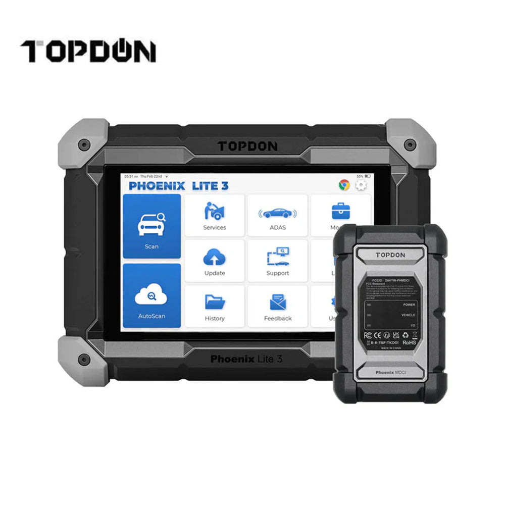 TOPDON Phoenix Mobile Adas Foldable Calibration Basic Package with Free Phoenix LITE 3