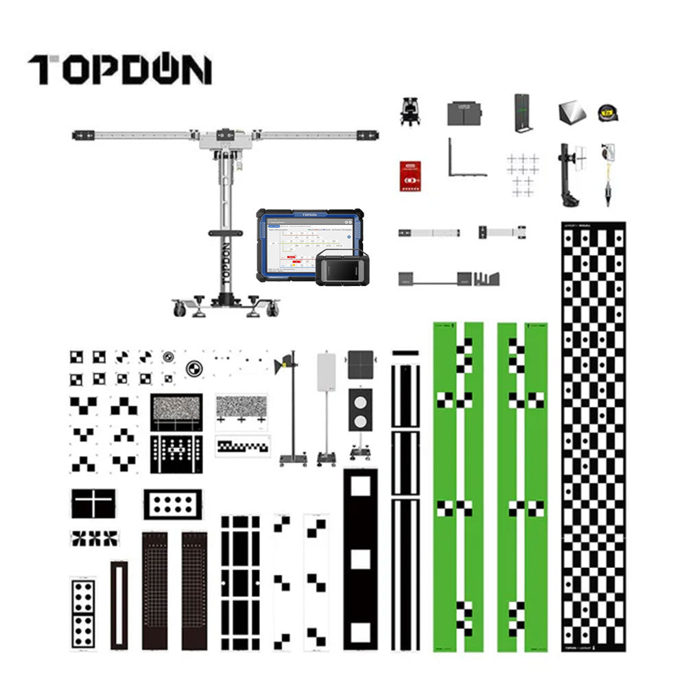 TOPDON Phoenix Mobile Adas Foldable Calibration Deluxe Package with Free Phoenix Smart