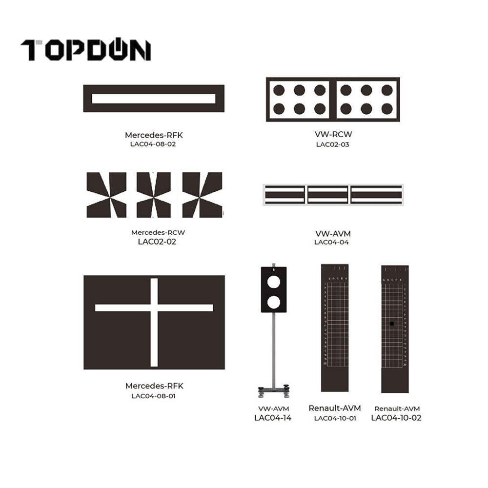 TOPDON AVMEU ADAS Rear Camera and AVM Panels (European)