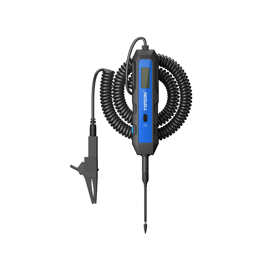 TOPDON CT100 Professional Automotive Circuit Tester with Load Test, LCD Display and Polarity Alerts