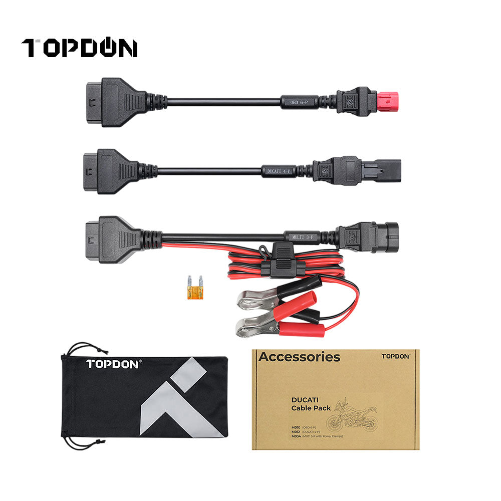 TOPDON DUCATICBL Ducati Cable Pack for TopScan Moto