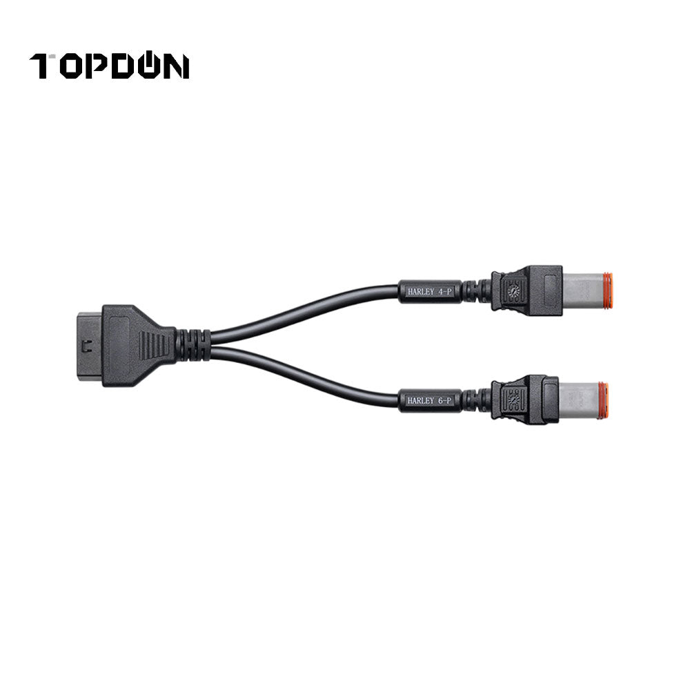 TOPDON HARLEYCBL Harley Cable for TopScan Moto 4 Pin & 6 Pin