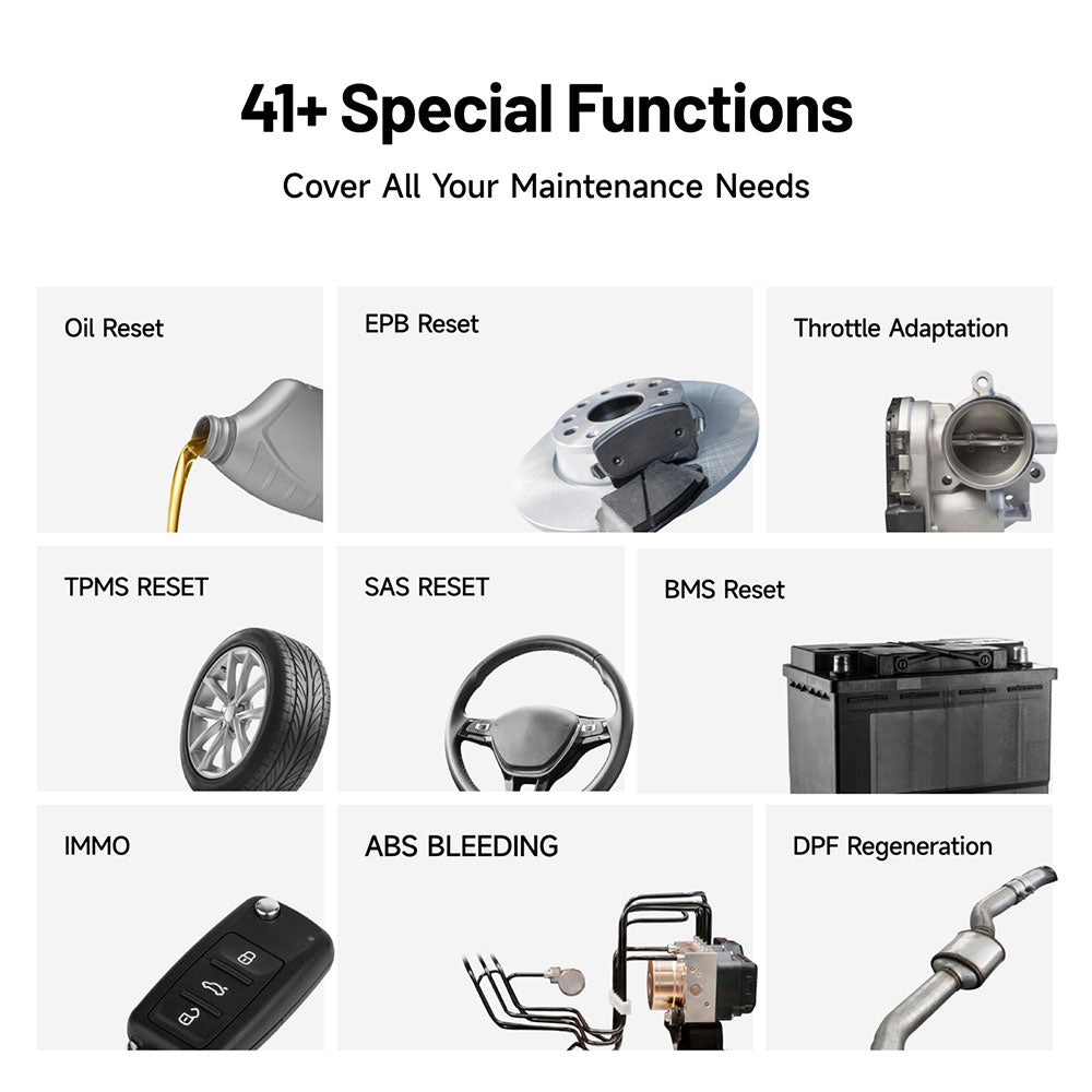 TOPDON PXPLUS2 Phoenix Plus 2 10.1" OE-Level Bi-Directional Scan Tool with Service Functions