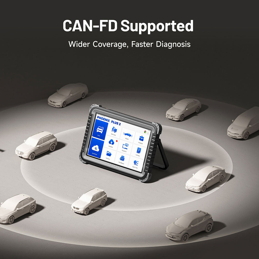 TOPDON PXPLUS2 Phoenix Plus 2 10.1" OE-Level Bi-Directional Scan Tool with Service Functions