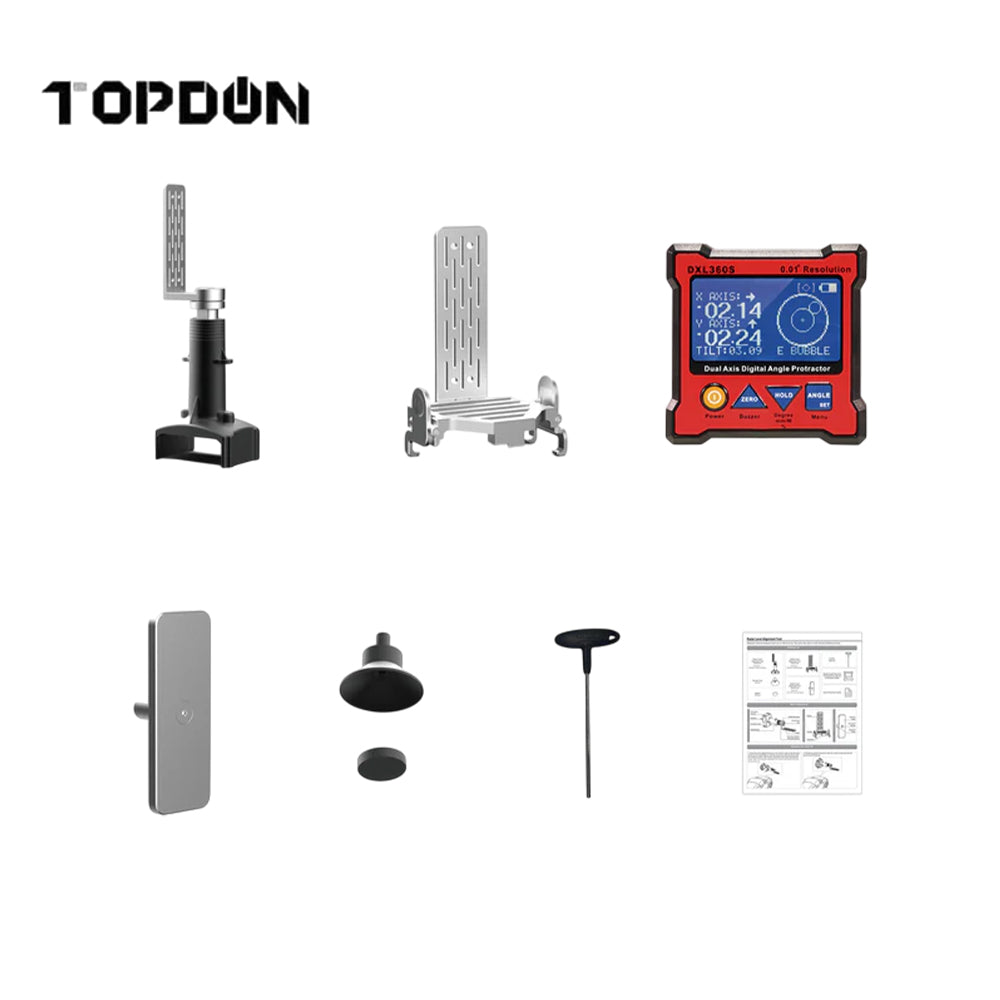 TOPDON RADARLEVEL Automotive Calibration Kit or ACC, LKA & Safety Systems