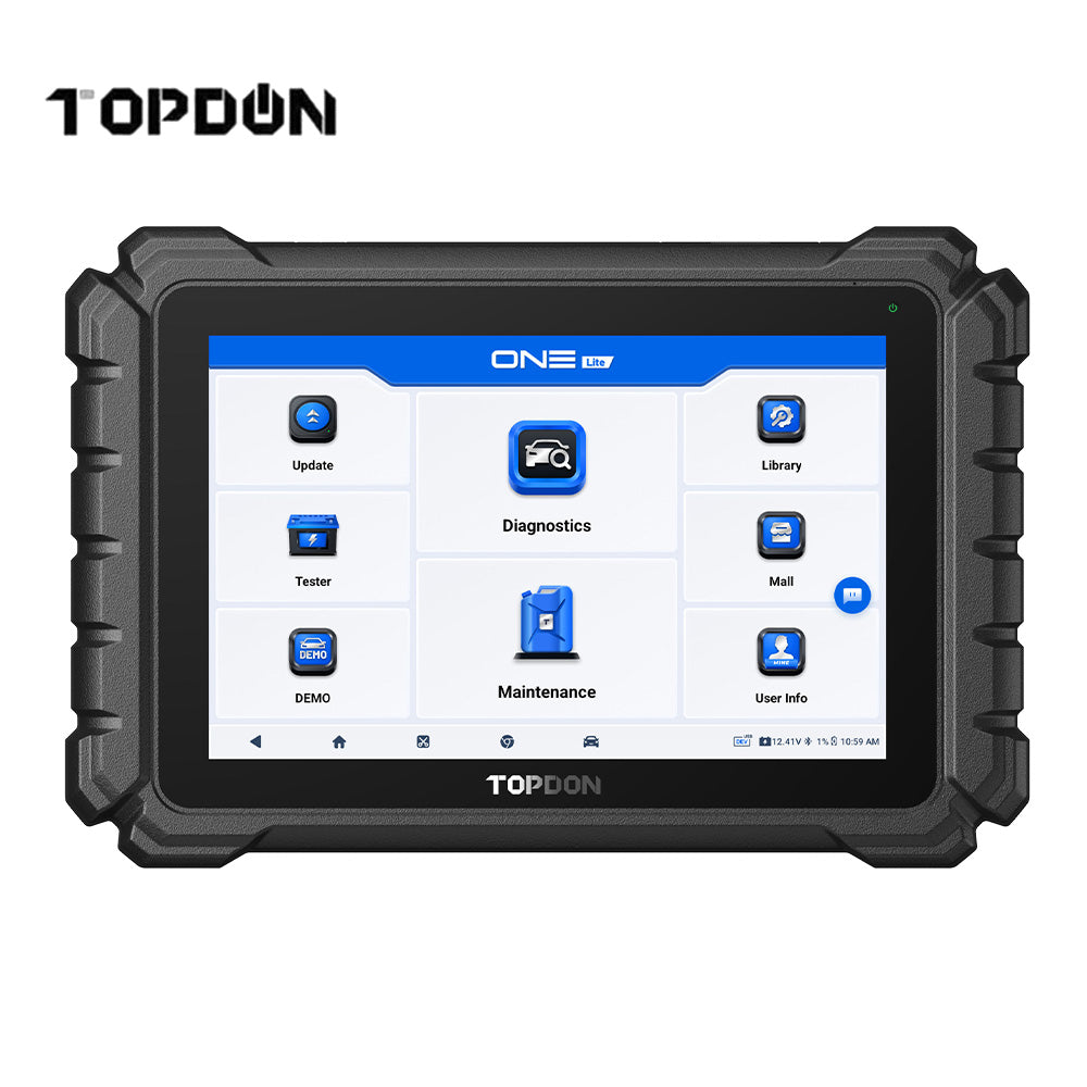 TOPDON TDONELITE 10.1" Professional Automotive Diagnostic Scan Tool with J2534 ECU Programmer