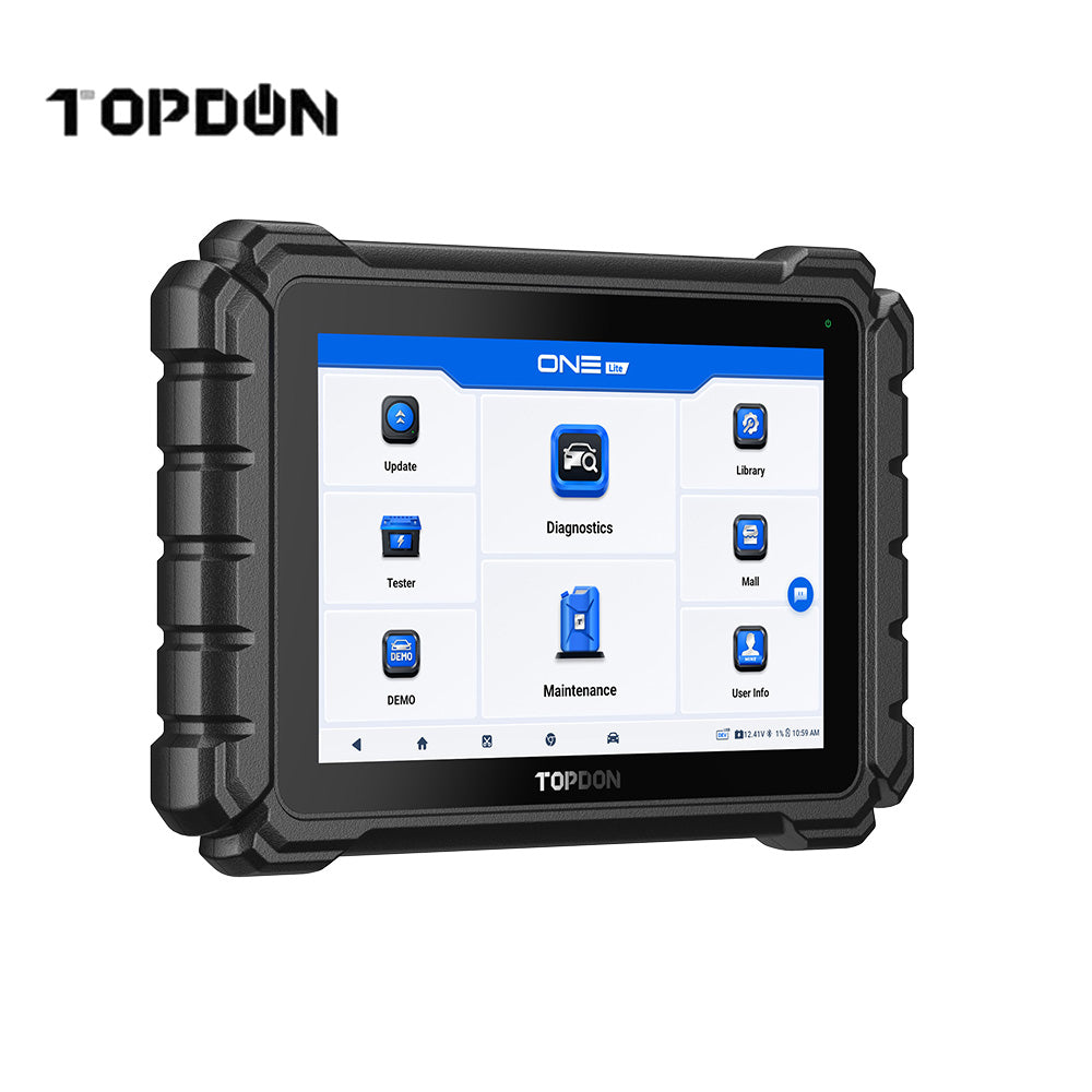 TOPDON TDONELITE 10.1" Professional Automotive Diagnostic Scan Tool with J2534 ECU Programmer