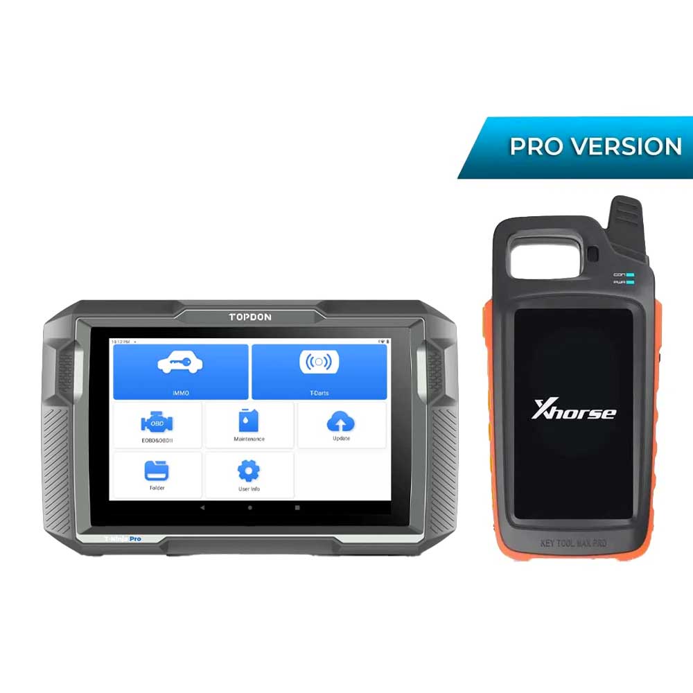 TOPDON T-Ninja Pro - 8 Tablet OBD Automotive Key Programmer and TOPDO