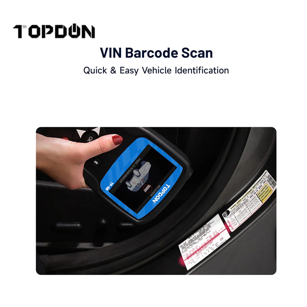 TOPDON TP58 Advanced TPMS Tool with OBDII and Wi-Fi (5 Year Updates)