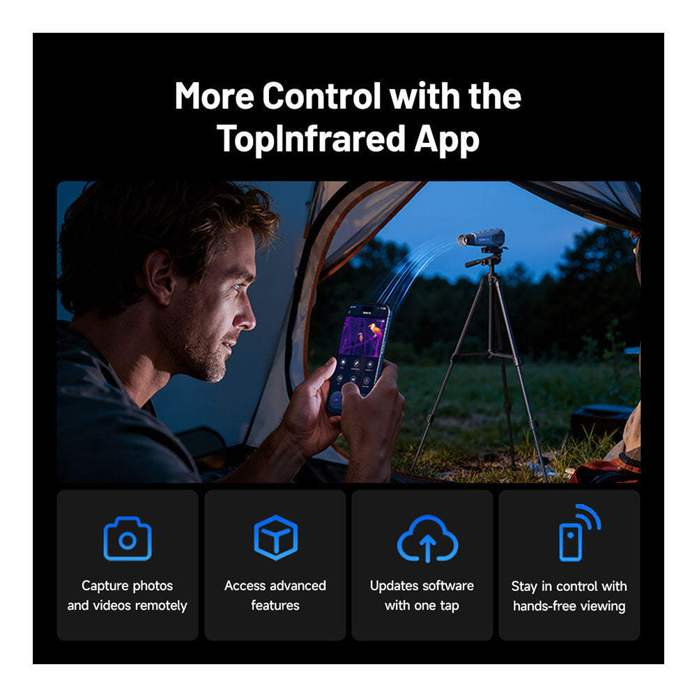TOPDON TS004 Pro Thermal Monocular Camera with 19 mm Focal Length