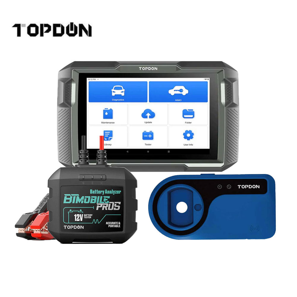 TOPDON UltraDiag 8" Scan Tool and Key Programming Device with Free T-Dart and BTMobile Pros