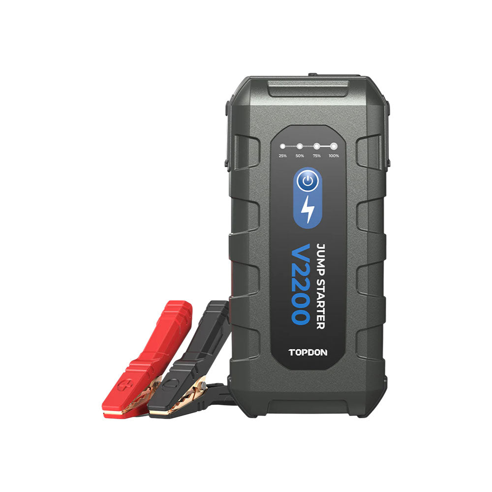 TOPDON V2200 Peak Amp Jump Starter, Power Bank and Flashlight