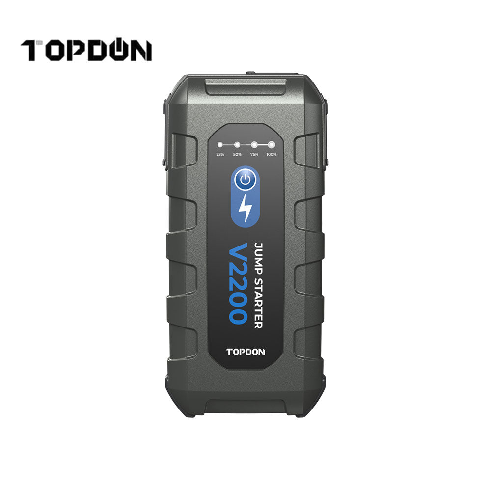 TOPDON V2200 Peak Amp Jump Starter, Power Bank and Flashlight