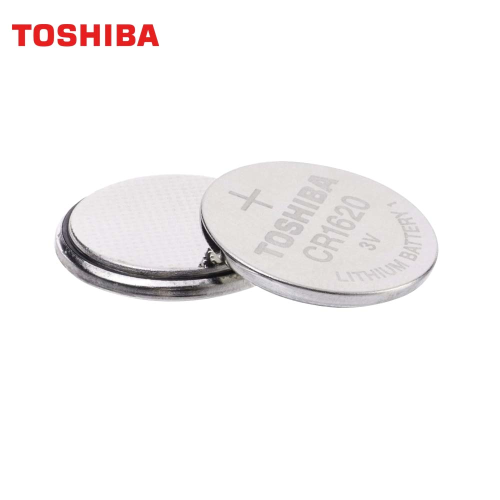 TOSHIBA 3V Lithium Coin Cell Batteries CR1620