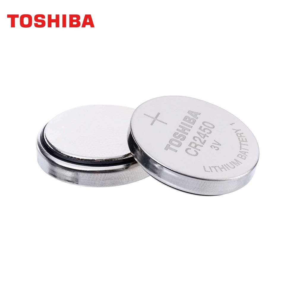 TOSHIBA 3V Lithium Coin Cell Batteries CR2450