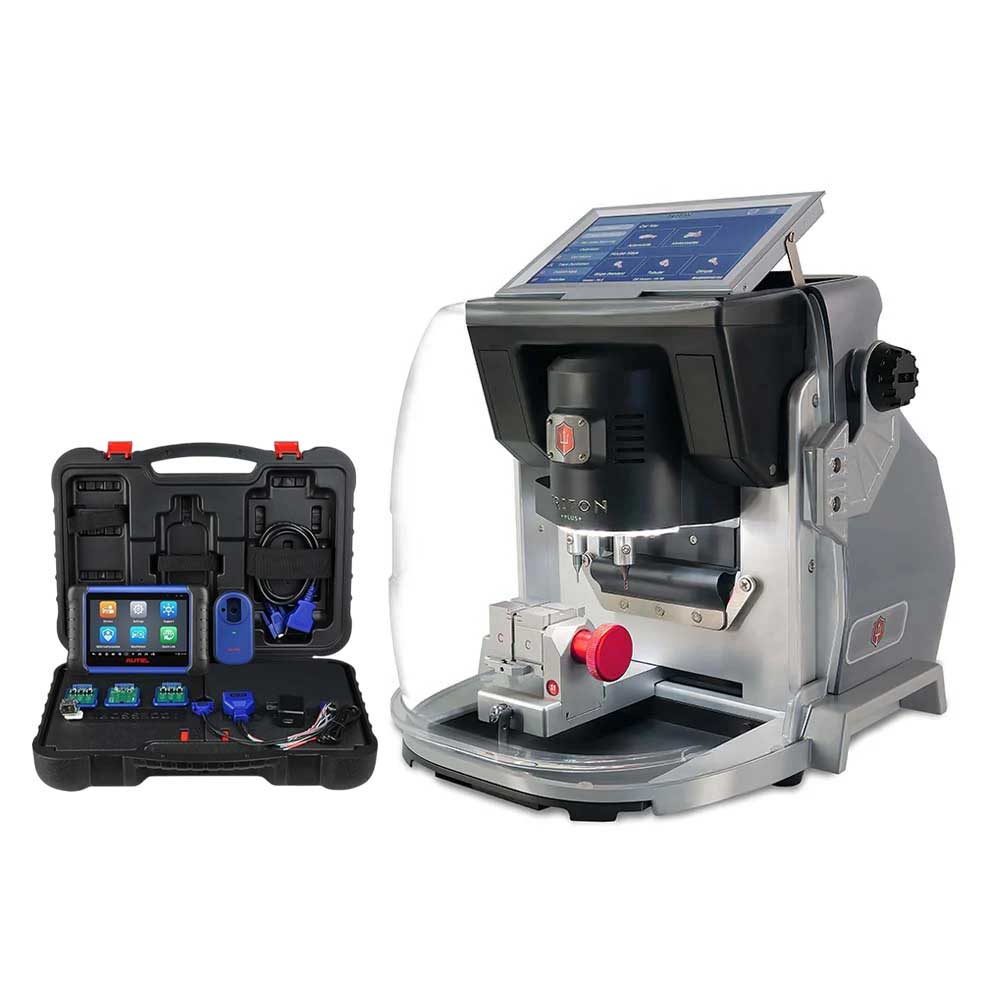 Autel MaxiIM IM508S and Triton PLUS Ultimate Edition - Key Programming and Diagnostic Tool and Cutting Machine Bundle