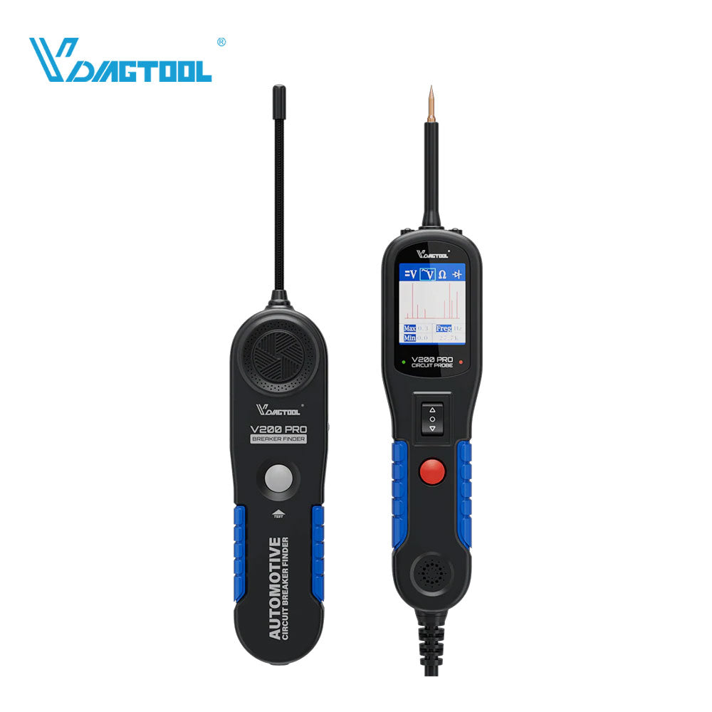 VDIAGTOOL V200 Pro Automotive Power Circuit Probe Tester and Breaker Finder Tool