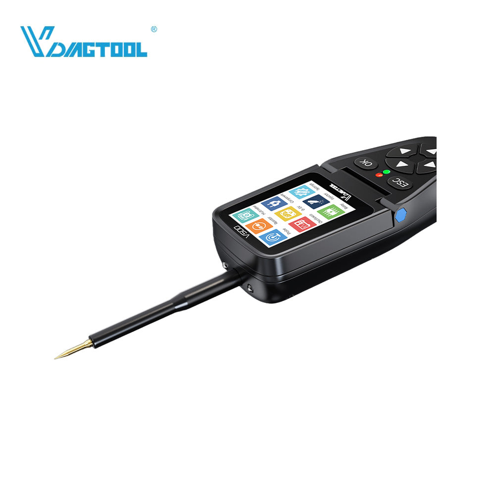 VDIAGTOOL V500 Automotive Power Circuit Tester with Oscilloscope, Multimeter, Injector & Relay Test