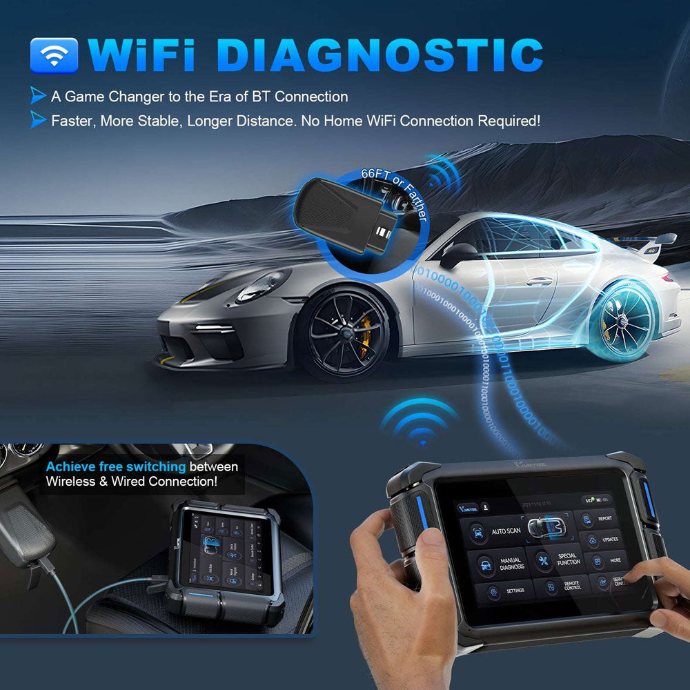 VDIAGTOOL VD70S Bidirectional Scan Tool - All system Diagnostics, 39+ Advanced Maintenance Functions