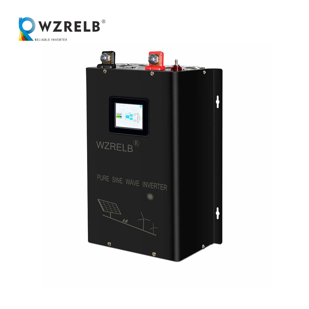 SPT - 5000W Power Inverter with LCD Display 24VDC, 36VDC, 48VDC and 120VAC, 240 VAC Split Phase Pure Sine Wave Inverter