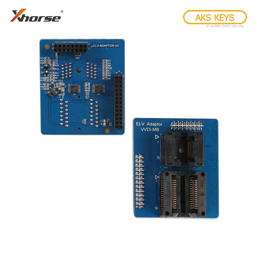 XHORSE VVDI MB Key Programmer and VVDI PROG EEPROM Programmer with Adapters, Smart Key, Removal Tool and 1 Year Unlimited Token for VVDI MB Tool