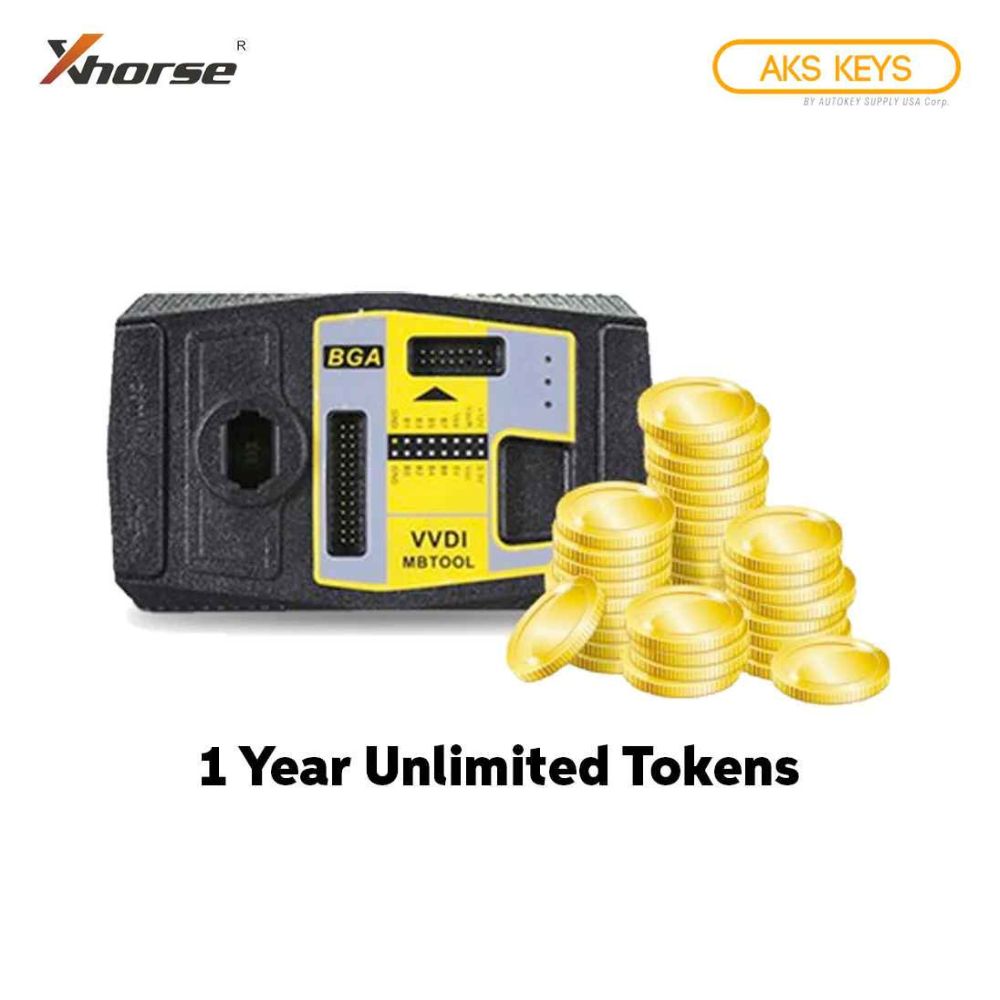 XHORSE VVDI MB Key Programmer and VVDI PROG EEPROM Programmer with Adapters, Smart Key, Removal Tool and 1 Year Unlimited Token for VVDI MB Tool