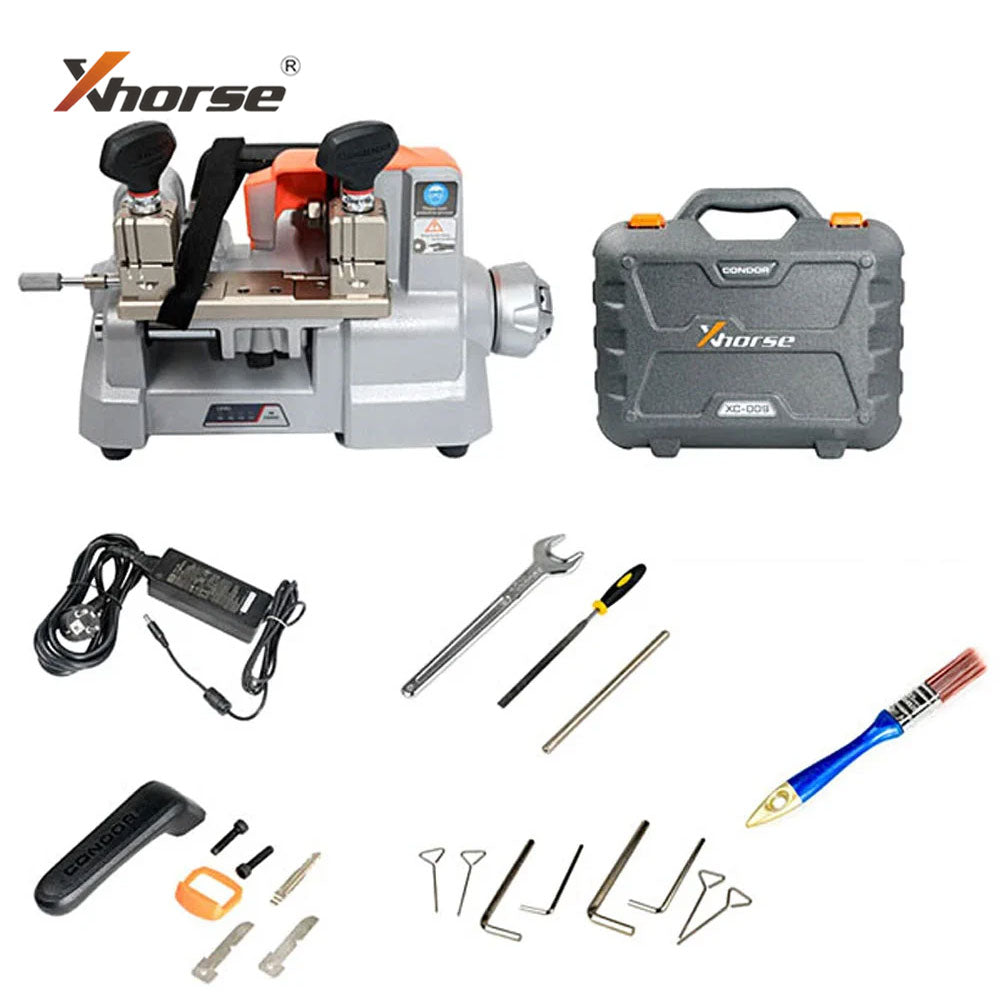 Xhorse Condor XC-009 and Dolphin XP-007 Key Cutting Machines Bundle