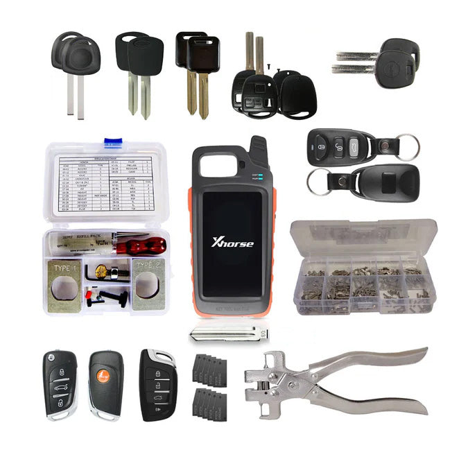 Complete Programming Kit Bundle with XHORSE VVDI Key Tool MAX PRO and Keys and Remotes