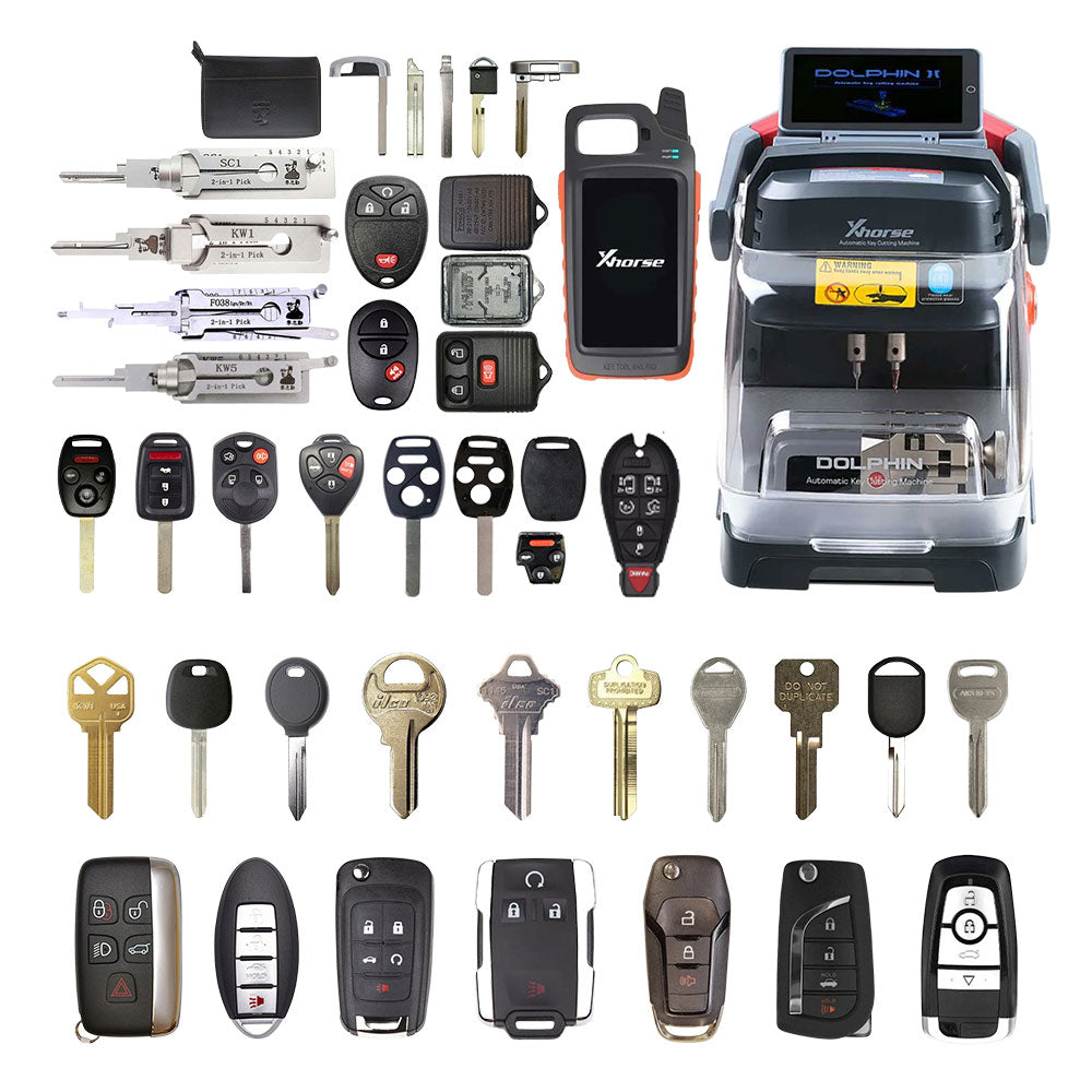 Complete Starter Pack Bundle with Xhorse XP-005L Key Cutting Machine