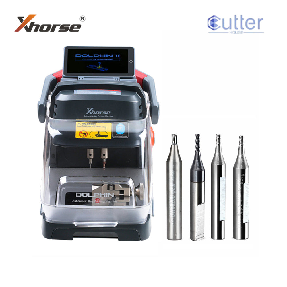 Xhorse XP-005L Dolphin II Key Cutting Machine with 15Pcs Key Cutter