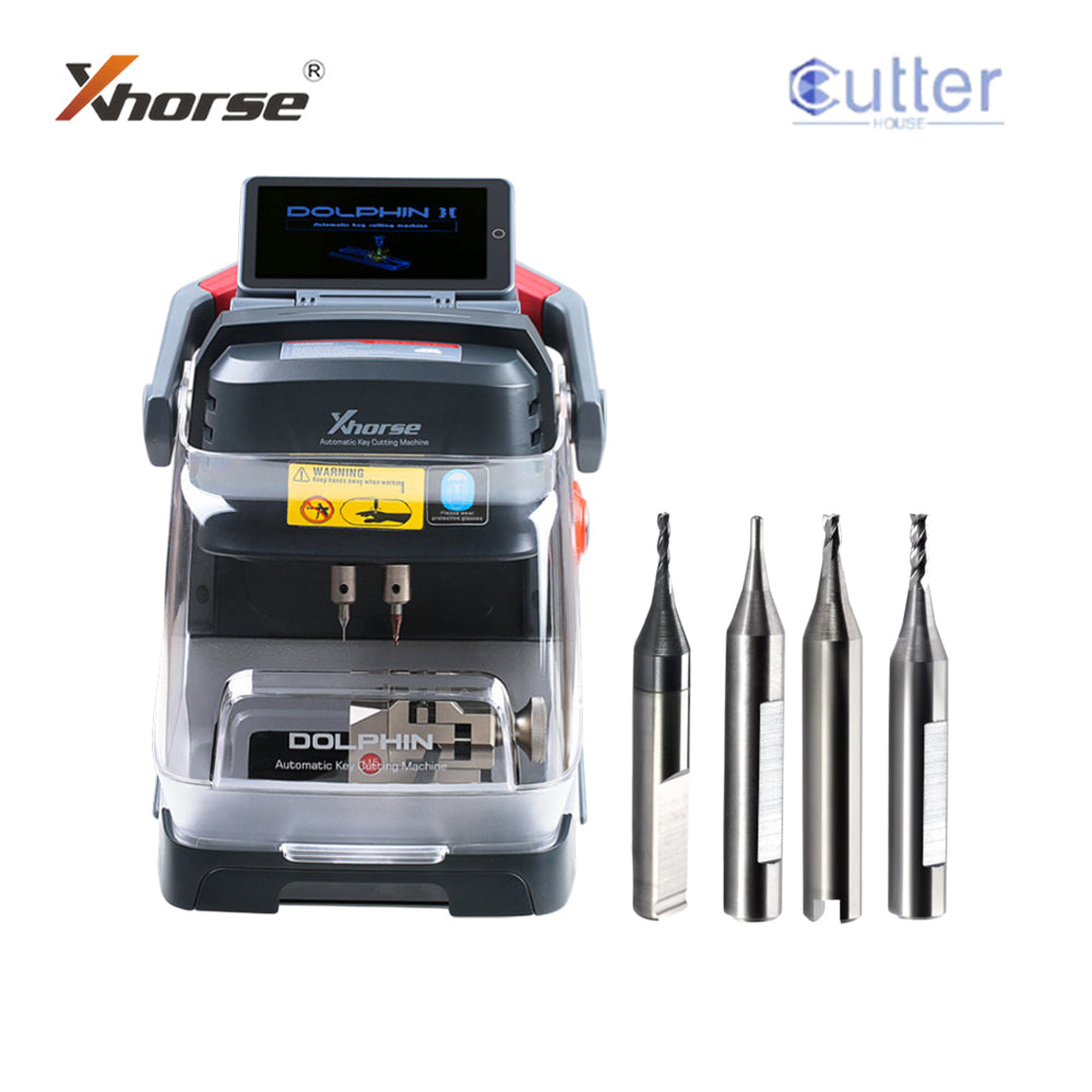 Xhorse XP-005L Dolphin II Key Cutting Machine with 10Pcs Key Cutter