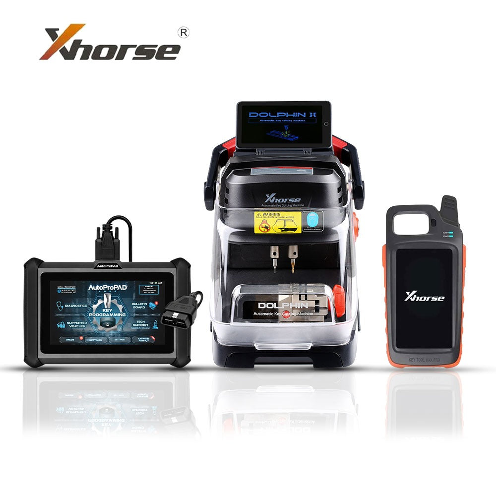 Xhorse Dolphin II XP-005L Bundle with XTOOL AutoProPAD Core and VVDI Key Tool MAX PRO