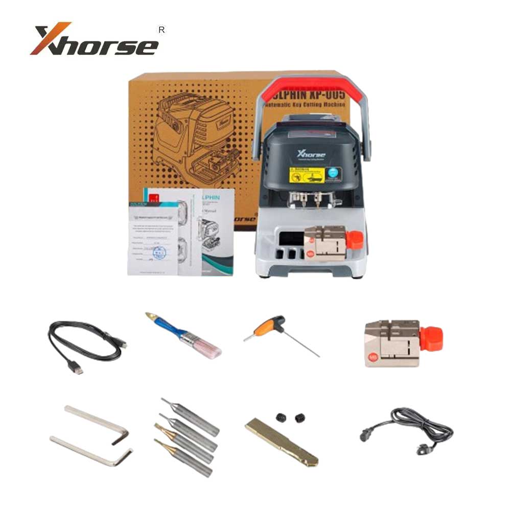 Xhorse Dolphin XP-005 Key Cutting Machine XP0502EN with M5 Clamp and W/O Battery Inside - Refurbished