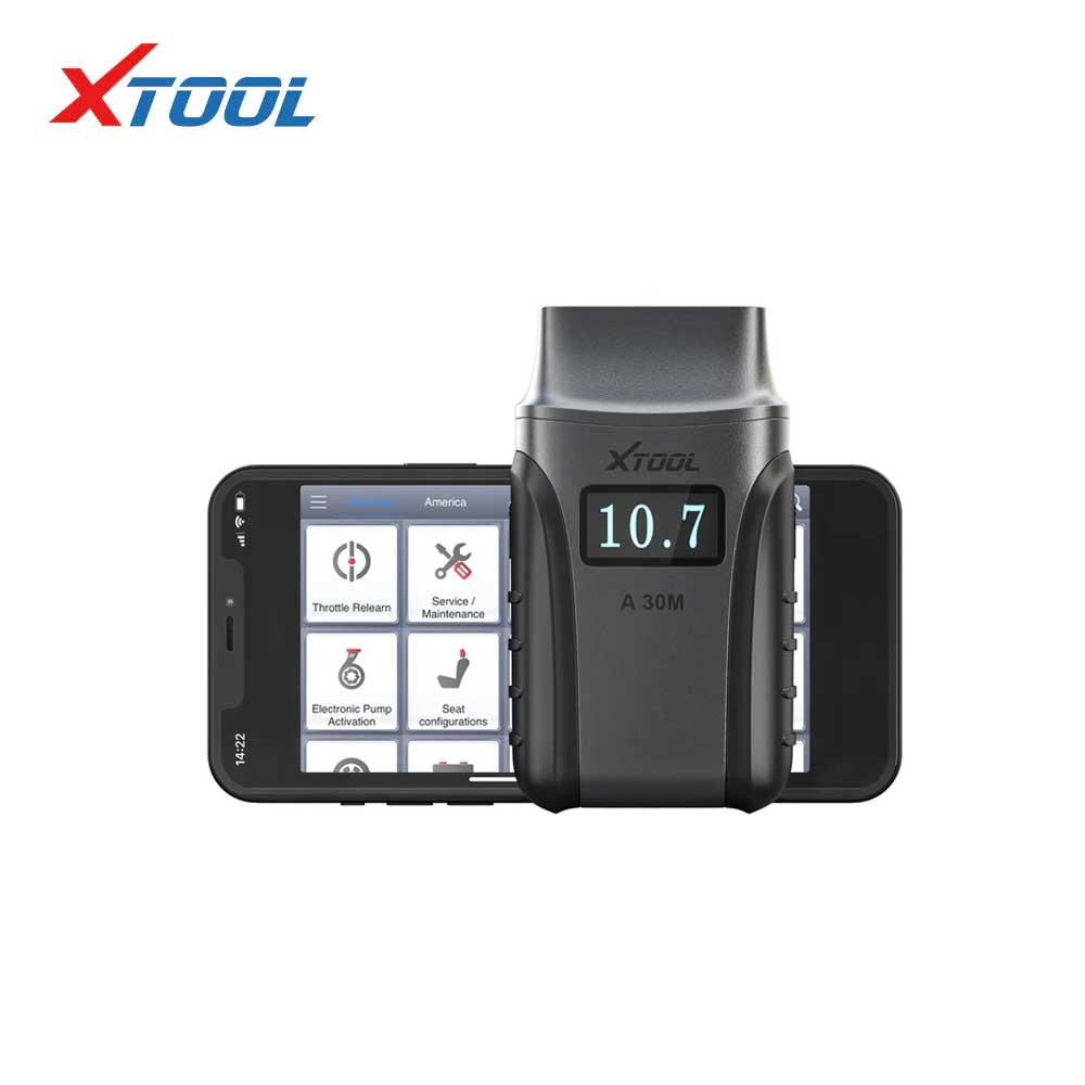 XTOOL - A30M - Multilingual BT Connection OBD2 Scanner with 21+ Special Functions