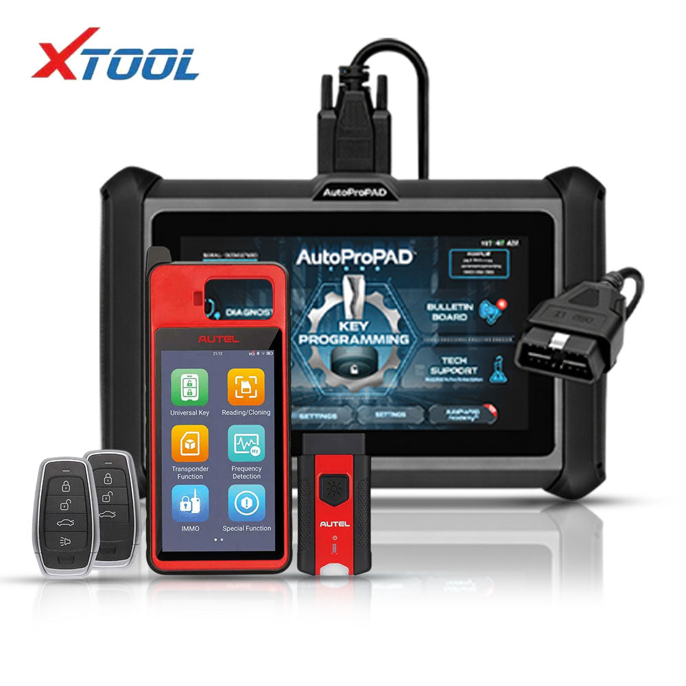 XTOOL AutoProPAD Core Key Programmer with MaxiIM KM100 Universal Key Generator Kit