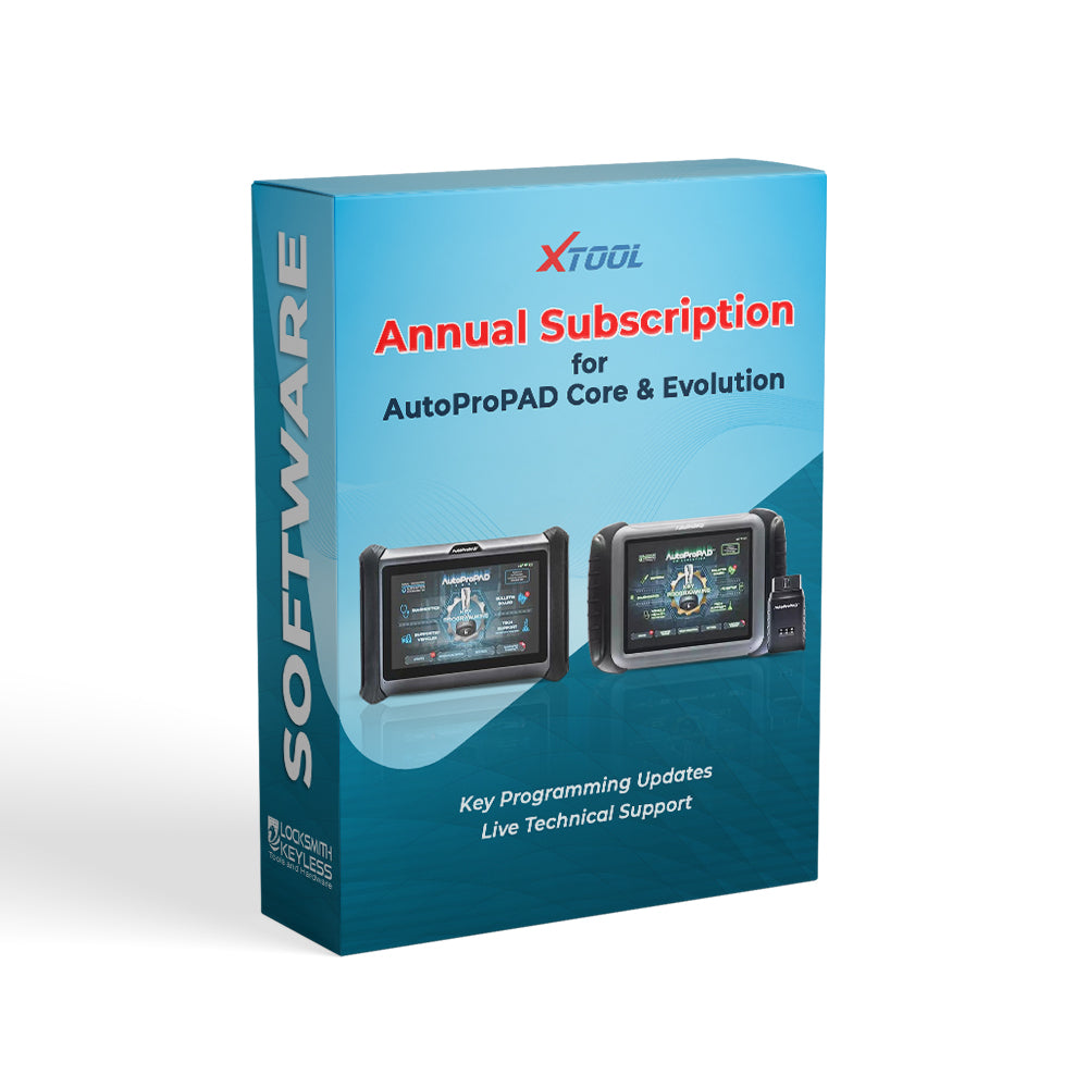 XTOOL 1 Year Updates Support and Extended Warranty Subscription for AutoProPAD G3 Evolution and Core