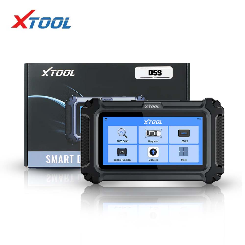 XTOOL - D5S - Full System Diagnostic Tool with 15 Special Functions and FCA