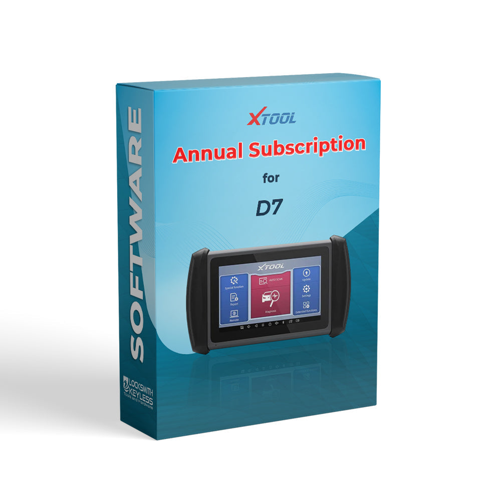XTOOL 1 Year Subscription for D7 Automotive All System Diagnosis Tool