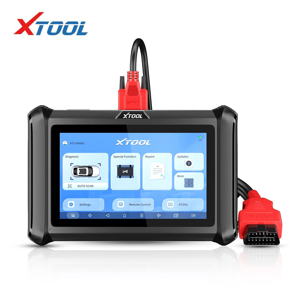 XTOOL - D7S - OBD2 Automotive All System Diagnostic Tool ECU Coding Key Programmer Active Test with 38 Reset Functions CAN FD & DoIP