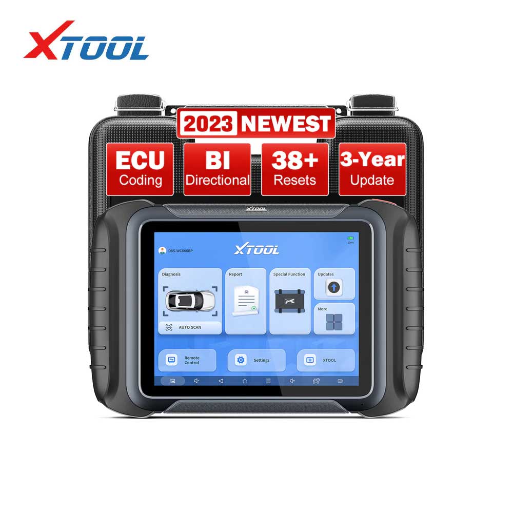 XTOOL - D8S - Car Diagnostic Scanner Automotive Tools ECU Coding With Technology Map DoIP and CAN FD Free Update