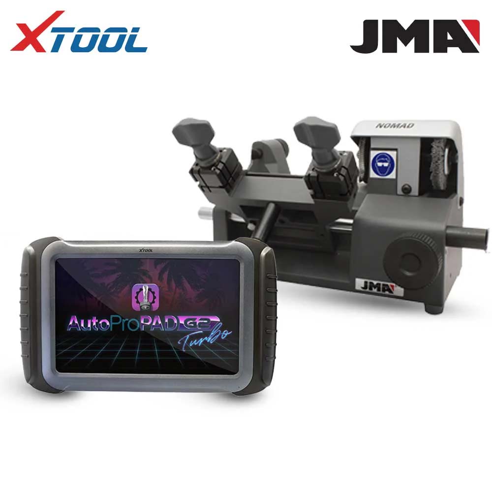 Xtool AutoProPad G2 Turbo with JMA NOMAD Portable Key Duplicator Machine